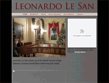 Tablet Screenshot of leonardolesan.com